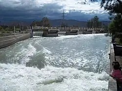 Dique San Emiliano, obra para sistema de riego.