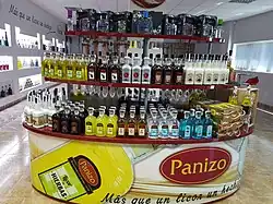 Gama de licores de orujo