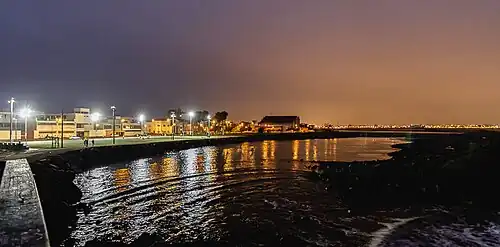 Humedal de La Arenilla en el distrito de La Punta