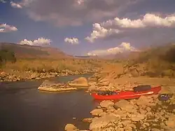 El Dolores en aguas bajas