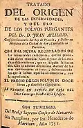 Prospecto publicitario de los polvos purgantes del doctor Jean d'Ailhaud (1751)