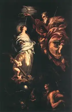 Domenico Piola, 1683.