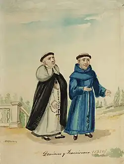 Dominico y Franciscano (1850)