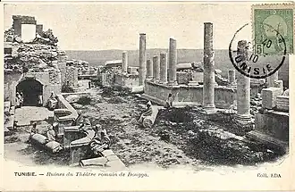 Teatro de Dougga (1900)
