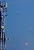 Doble retorno del vuelo 1 de Falcon Heavy