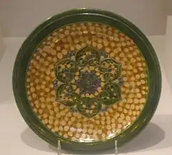 Loza sancai de la dinastía Tang (datado entre 650 - 750). MET.