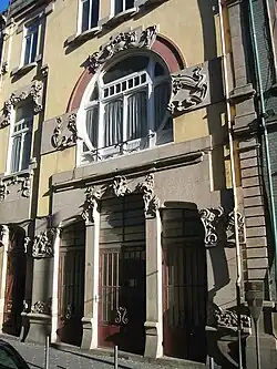 Casa estilo Art Nouveau en Oporto.