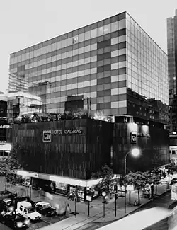 Edificio Galerías Nacionales, 1978