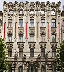 Alberta iela 2a, Mikhail Eisenstein, 1906. En ella pasó su infancia Isaiah Berlin.