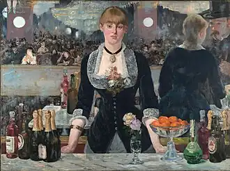 Un bar del Folies Bergère.