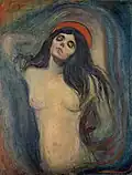 Madonna, de Edvard Munch, 1894.