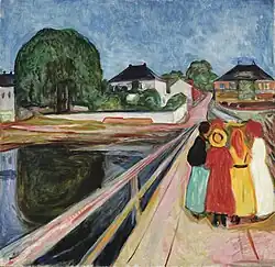 Chicas en el puente (1902), propiedad privada.