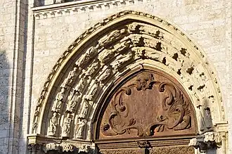 Detalles de la fachada.