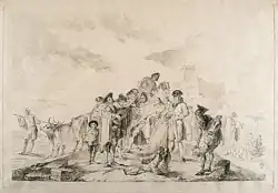 Dibujo preparatorio.