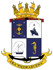 Escudo heráldico ARA "Piedrabuena" (P-52)