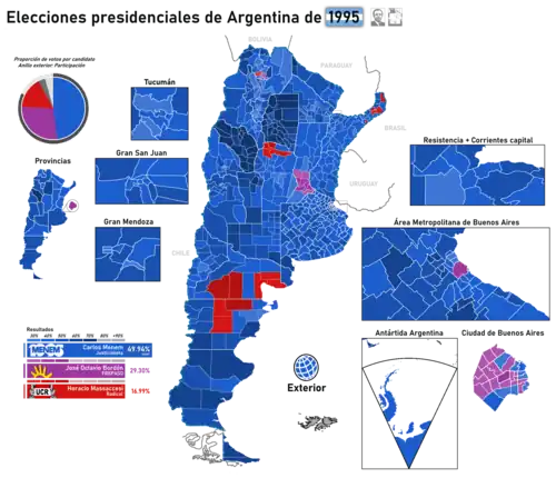 Elecciones presidenciales de Argentina de 1995