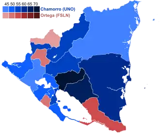 Elecciones generales de Nicaragua de 1990