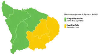 Elecciones regionales de Apurímac de 2022