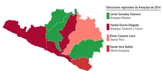 Elecciones regionales de Arequipa de 2014