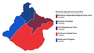 Elecciones regionales de Tacna de 2018