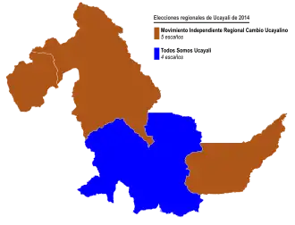 Elecciones regionales de Ucayali de 2014