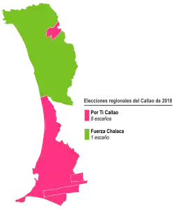 Elecciones regionales del Callao de 2018