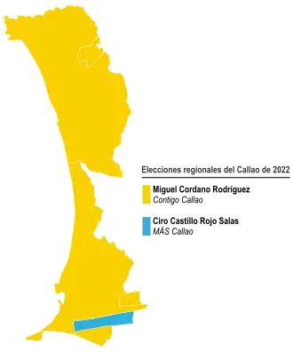 Elecciones regionales del Callao de 2022
