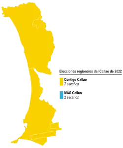 Elecciones regionales del Callao de 2022
