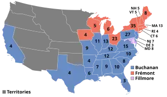 Elecciones presidenciales de Estados Unidos de 1856