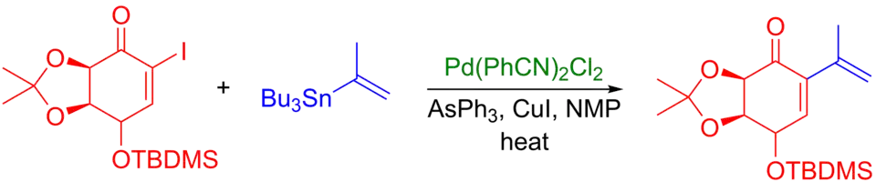 Adición a una alfa, beta unsaturated alkene