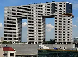 El Edificio Elefante en Bangkok.