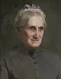 Old Age Portrait of Anna G. Chase Derrick,1892,