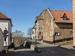 Elsloo, vista en la calle: de Maasberg-Op de Berg