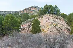 Paisaje en las inmediaciones del embalse.