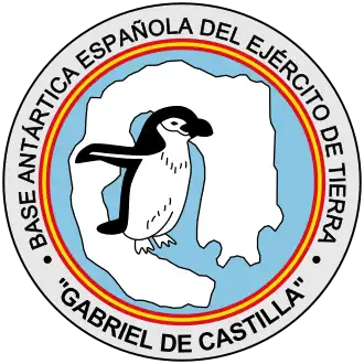 Emblema de la Base Antártica Española "Gabriel de Castilla"