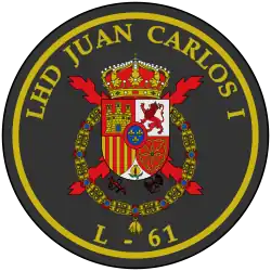 Emblema del buque Juan Carlos I