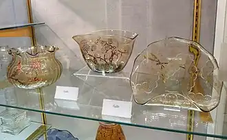 Vidrios de Émile Gallé