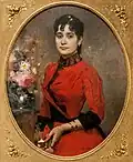 Emilia Alcalá, 1889 by Arturo Michelena