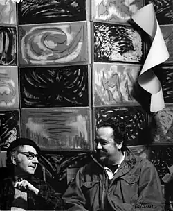 Emilio Rodríguez-Larraín y Man Ray en París.
