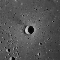 Imagen de Encke X. Fotografía de la misión Apolo 12