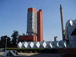 Edificio de ingeniería de la Universidad de Leicester (1959-1963) (Stirling-Gowan)