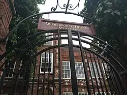 Entrada a la casa de William Wilberforce, Hull