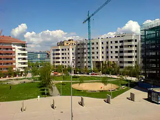 Eras de Renueva supuso el crecimiento de la ciudad hacia el norte