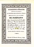 Portada de folleto con orla tipográfica moderna (1839)