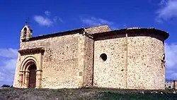 Vista de la Ermita de la Virgen de la Octava.