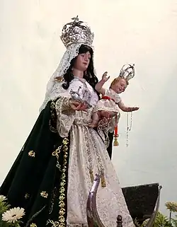 Imagen de Nuestra Señora del Buen Viaje.