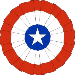 Escarapela de Chile.