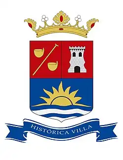 Escudo heráldico de la Histórica Villa de Adeje