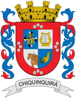 Escudo del Municipio de Chiquinquirá, Colombia