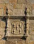 Armas del reino de Galicia de la puerta monumental de Vivero.